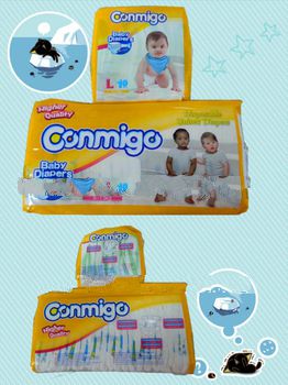 Baby Love Diapers with Strong Absorbency