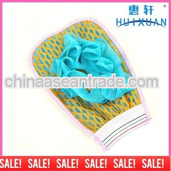 Bath Scrub Massage Gloves Towel rugged surface glove body wash massage scrubber