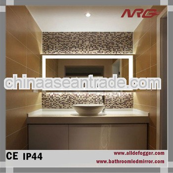 Bathroom Backlit Mirrors Illuminated for Hotel