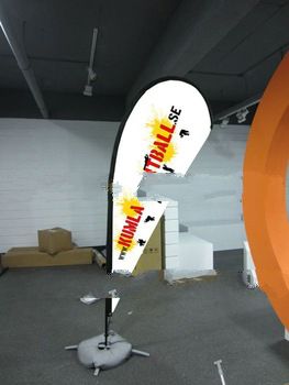 Best Seller! High Quality! 2.8m-6.5m Outdoor Advertising Flying Banner/Feather Flag/Sign Banner