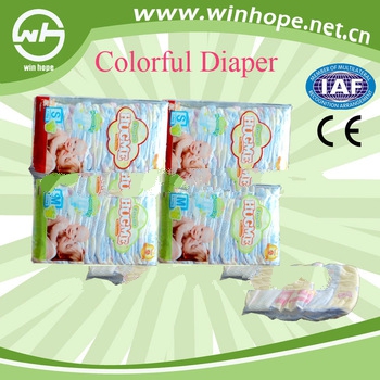 Best price with cute printings!cheap baby diaper