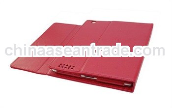 Bluetooth leather ipad case keyboard