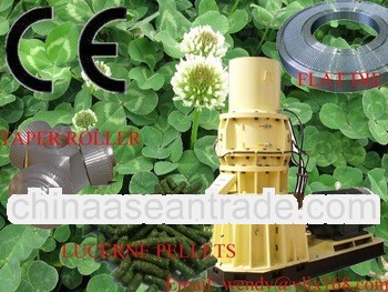 CE approved flat die wood pellet mill