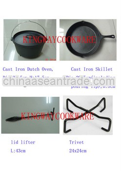 Camping Cast Iron Cookware