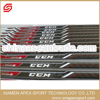 Carbon fiber hockey sticks composite