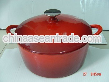Cast Iron Enamel Pot