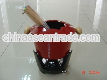 Cast Iron fondue set