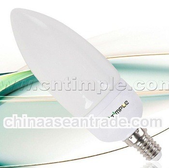Ce certificate 9w11w E14 saving lamp candle cfl