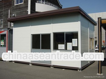 Cheap prefab outdoor kiosks / booths / guard houses made in