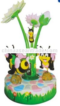 Christmas Mini Carousel Horse For Amusement Park
