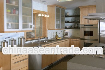 Classical Solid Wood Modular Kitchen Cabinet(AGK-045)