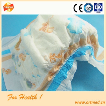 Cotton ultra thin and super dry surface baby diaper