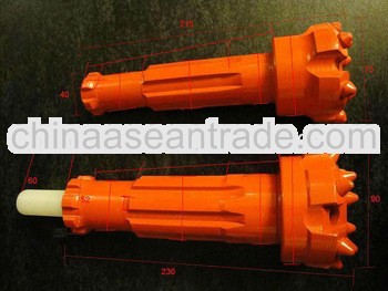 Dia 210~213mm DTH bit & Mining equipments ( 5~7 Bar)
