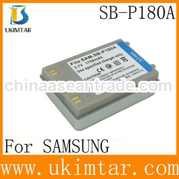 Digital Camera Battery for Samsung 3.7v 2250mAh SB-P180A Fully Decoded---Factory