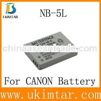 Digital Camera battery for Canon NB-5L 3.7v 1200mAh fully decoded