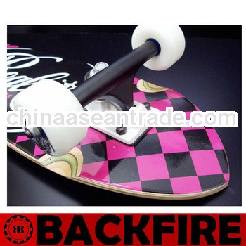 Dispatch within 24 hours Backfire 2013 NEW skateboard wholesale canadian maple skateboard ,100%canad