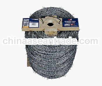 Double Twist Barbed Wire/Double Strand Barbed Wire(ISO9001)