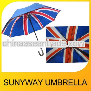 Durable Fiberglass Golf UK Flag Umbrella