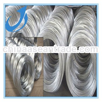 Electro or hot-dipped galvanized steel wire