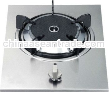 Energy-saving Stainless steel panel cooktop , gas hob