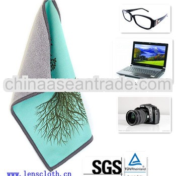 Europe custom printing dual sided microfiber cloth