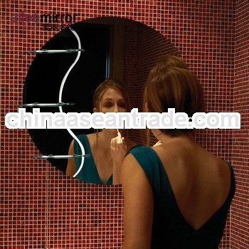 Fashional designed wall mirror adhesive sticker