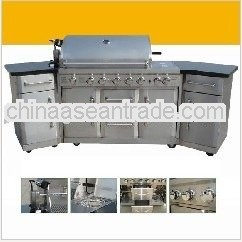 GAS BBQ ISLAND Grill PG-50601SRL-SC 5B+MB+RB