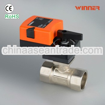 G/BSP Nickel plating 0-10v proportional control ball valve