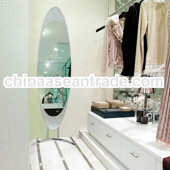 Graceful mirror cabinet furniture&plastic mirror sticker