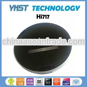HI717 MINI PC Andriod 4.2 OS AML8726-MX TV Box Dual Core 1GB RAM 8GB Flash XBMC WIFI HDMI RJ45