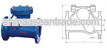 HQ41X sliding ball type check valve