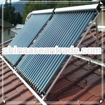 Heat pipe hot water Manifold Collector