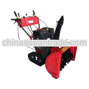 High efficiency snow thrower for atv