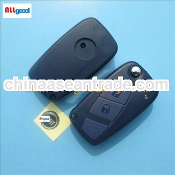 High quality Fiat key shell for Fiat flip key shell 3 button car key shell