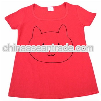 High quality beautiful ladies fancy t shirt