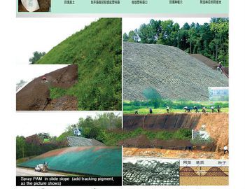 High quality polyacrylate super absorbent polymer for slopy greening