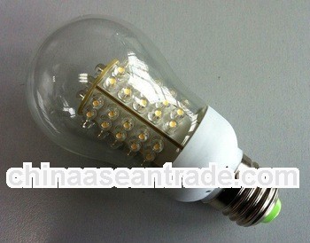Hot sales 12VDC glass covered led corn light E27 6W