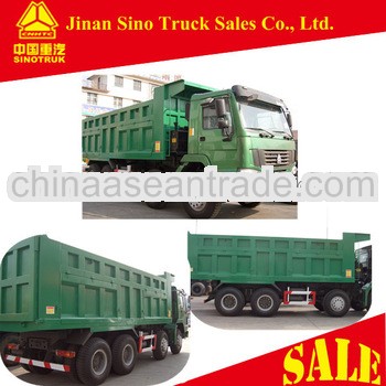 Hyva lifting 8*4 HOWO dumper truck
