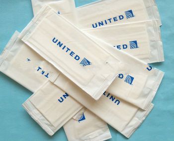 Inflight Wet Wipes in single sachet