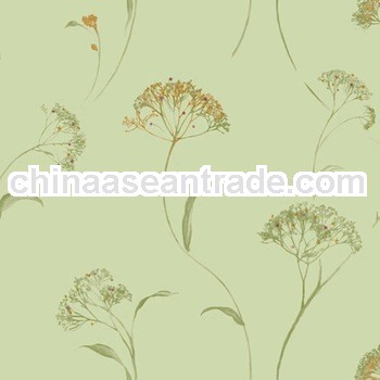 Italian style deep embossed pvc wallpaper