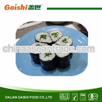 Japanese traditional and fresh wakame frozen seasoned seaweed salad