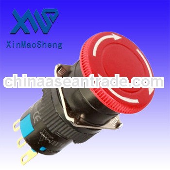 K16-811 illuminated Mushroom Push Button Emergency Stop Switch