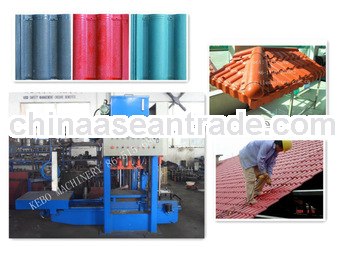 KB-125C Easily Operated Concrete Roof Tile Making Machine