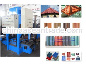 KB-125C Strength Colorful Concrete Tile Making Machine