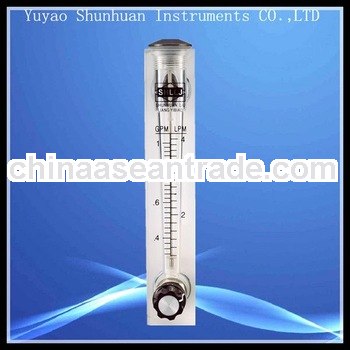 LZM series panel mounted acrylic water flow meter
