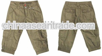 Lady Fashion Design Cargo Pants--03