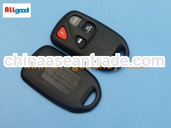Mazda 3+1 buttons remote cover remote case remote blank