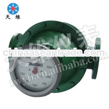 Mechanical oval gear diesel engine oil flow meter DN50/65mm
