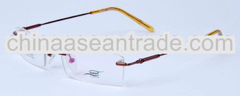Metal Man's rimless wholesale optical glasses