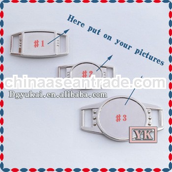 Metal Shoelace Charms For Paracord Bracelet